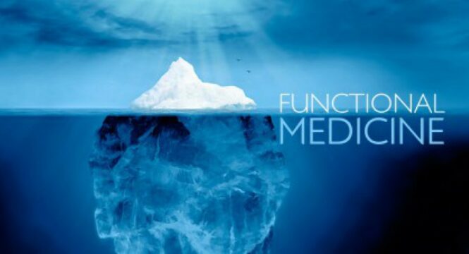 Functional Medicine using iceberg analogy